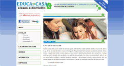 Desktop Screenshot of educancasa.com