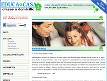 Tablet Screenshot of educancasa.com